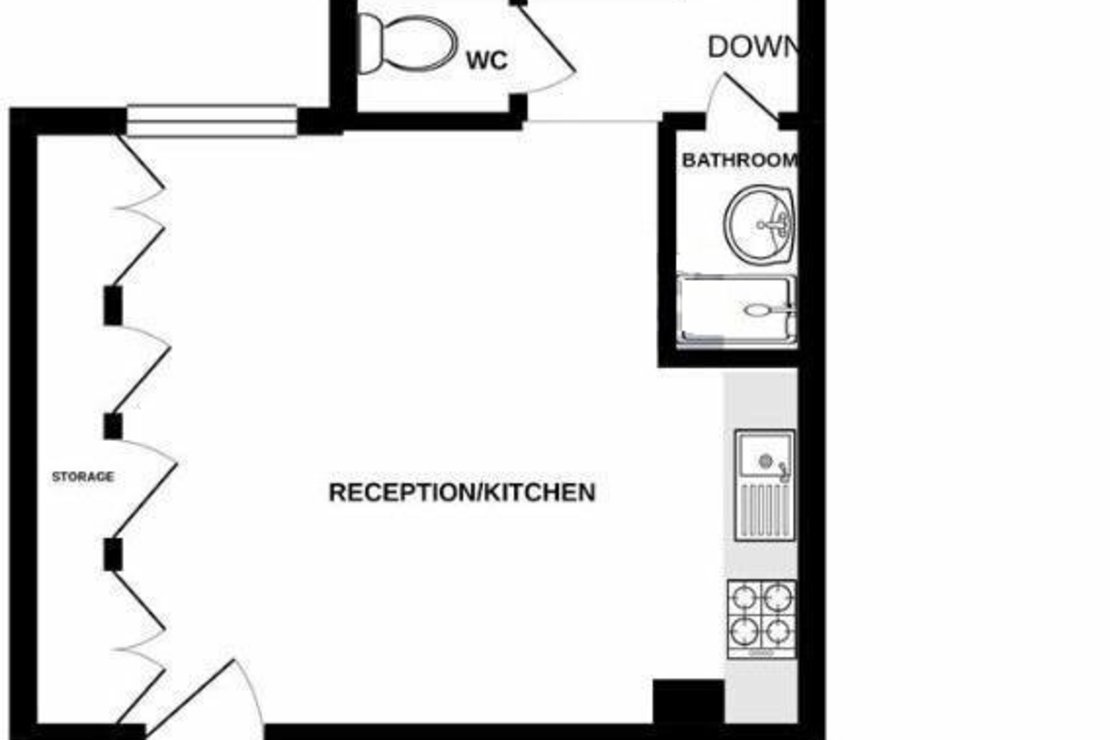 1 bedroom Flat to rent in Brondesbury Road-view2