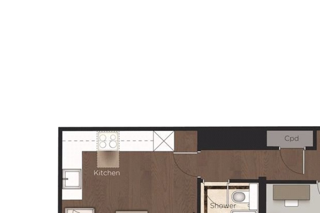 2 bedroom Flat to rent in Garden House-view7